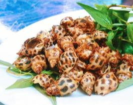 Ốc hương cháy tỏi