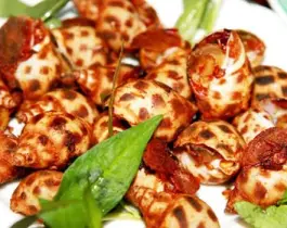 Ốc hương nướng sa tế