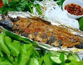 Cá Sapa nướng giấy bạc
