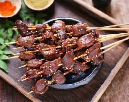 Mề gà nướng