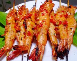 Tôm nướng muối ớt