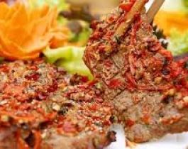 Vú dê nướng muối ớt