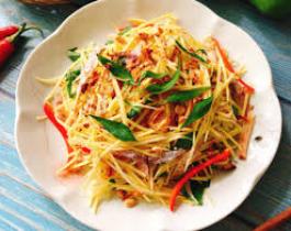 Gỏi xoài khô mực