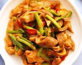 Bao tử xào chua ngọt