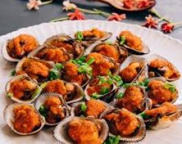 Sò lông nướng sa tế