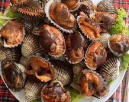 Sò huyết nướng mọi