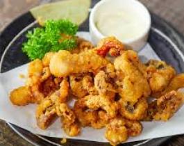 Bạch tuộc chiên bơ