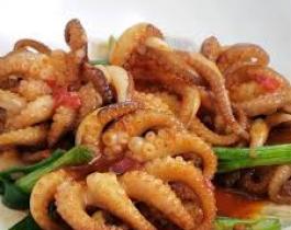 Bạch tuộc chiên giòn
