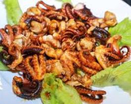 Bạch tuộc nướng muối ớt