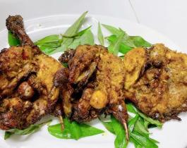 Chim cút xào sa tế