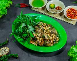 Sò huyết cháy tỏi