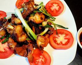Thỏ rừng chiên nước mắm