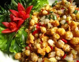 Răng mực xào sa tế