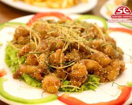 Sụn gà rang muối