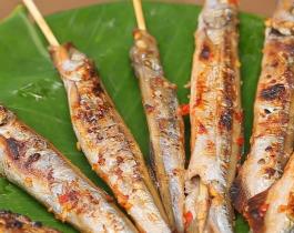 Cá trứng nướng muối ớt