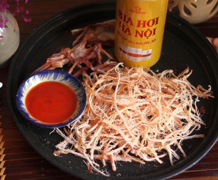 Khô mực nướng