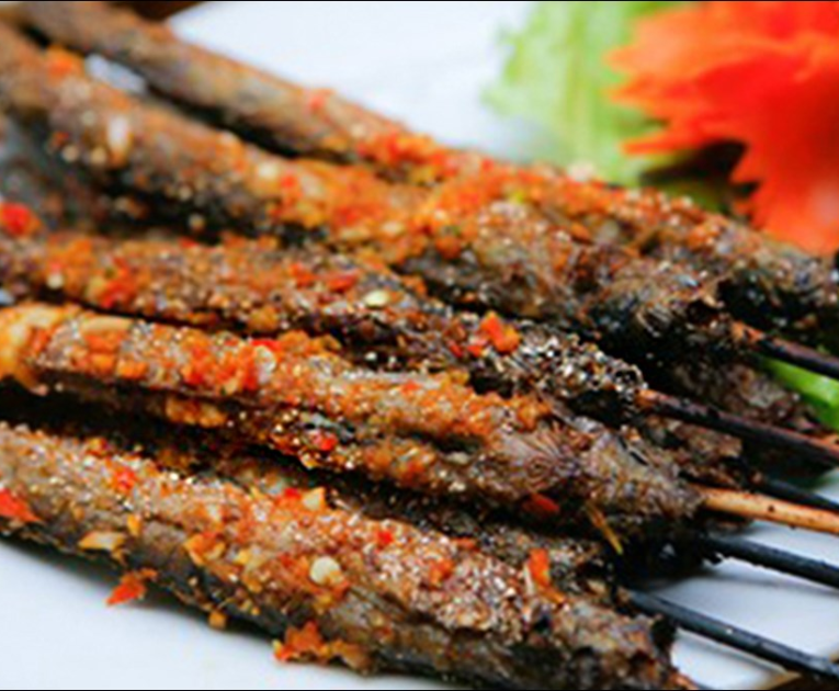 Cá kèo nướng muối ớt