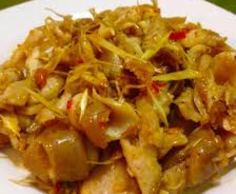 Bao tử xào sa tế