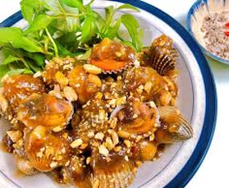 Sò huyết rang me