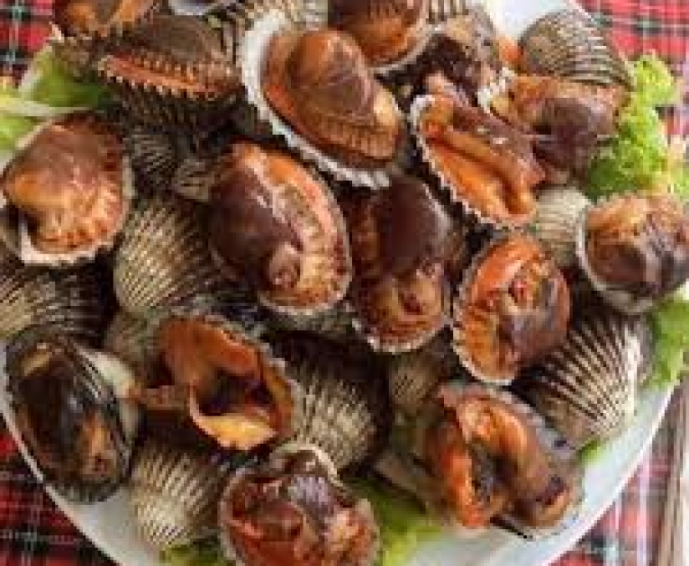 Sò huyết nướng mọi