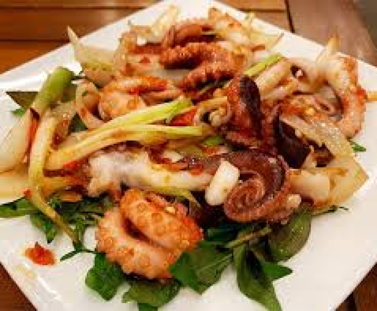 Bạch tuộc xào sa tế