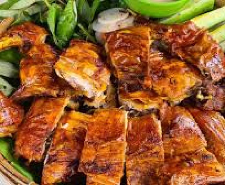 Thỏ rừng nướng muối ớt