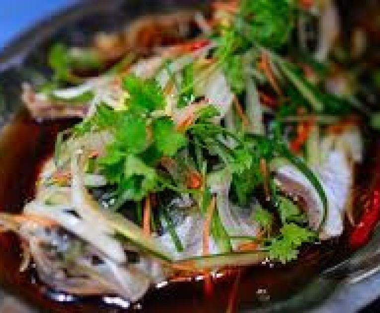 Cá cam hấp Hồng Kông