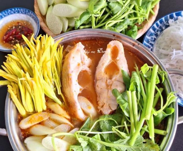 Lẩu cá diêu hồng