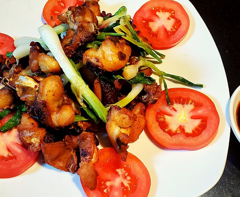 Thỏ rừng chiên nước mắm