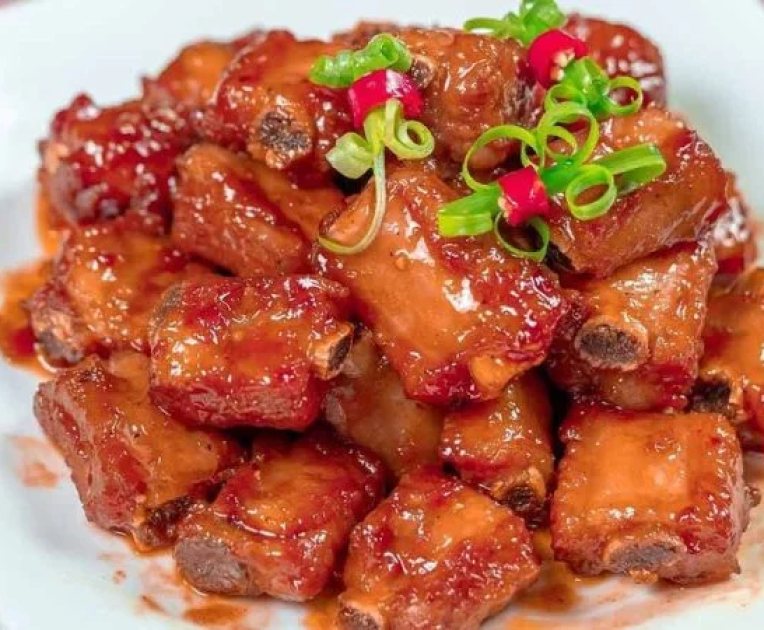 Sườn heo chiên nước mắm